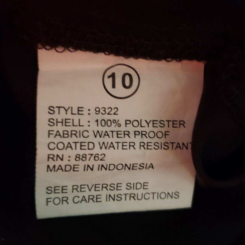 Black Convertible Rugged Exposure Hike Camp Convertible Pants Shorts, Size 10 - Picture 9 of 10